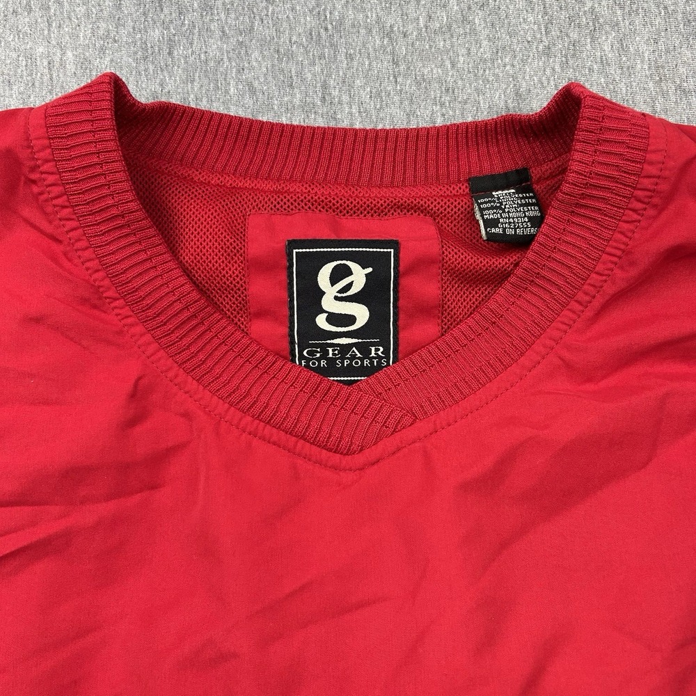 Walt Disney World Golf Pullover Windbreaker Mens XXL‎ Red Water Wind Resistant - Picture 5 of 16